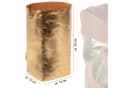 ONVAYA Aufbewahrungskorb Gold Waschbar Papyrolin Lederoptik Bild 1