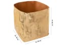 ONVAYA Aufbewahrungskorb Gold Papyrolin Faltbar Waschbar Bild 1