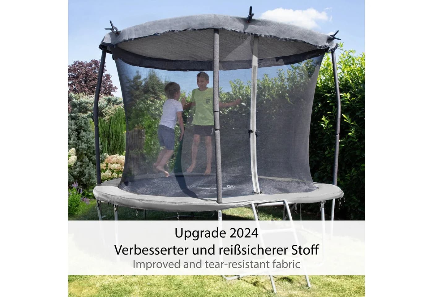 ONVAYA Sonnensegel für Trampolin 305 cm Reißfest UV-Schutz - Bild 3