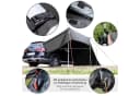 ONVAYA Auto-Sonnensegel Grau Wasserdicht 6 Aufbauvarianten Bild 5