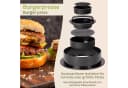 ONVAYA Burgerpresse-Set 8-tlg. mit Grillmatte & Schmelzglocke Bild 3
