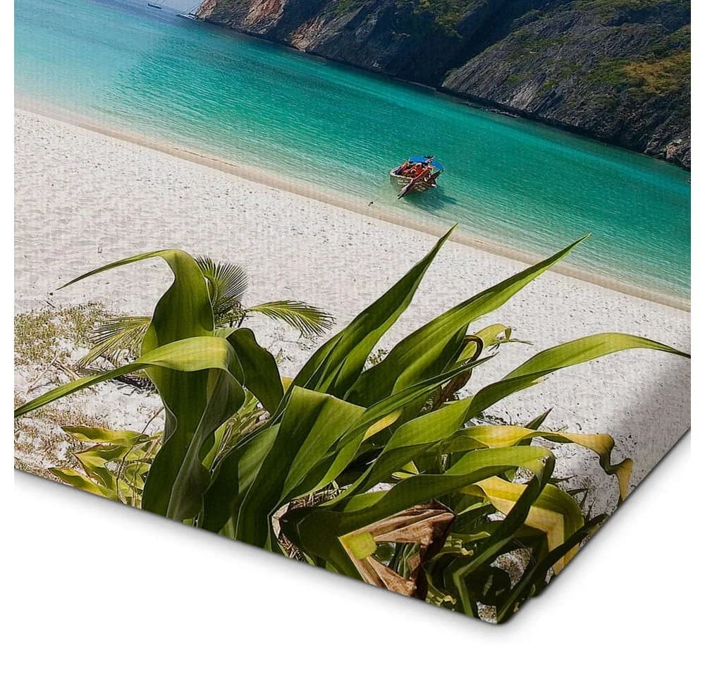 Posterlounge Leinwandbild Weißer Strand in Thailand Mayday74 - Bild 3