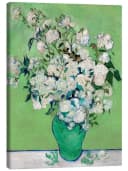 Posterlounge Leinwandbild Weiße Rosen Vincent van Gogh Bild 2