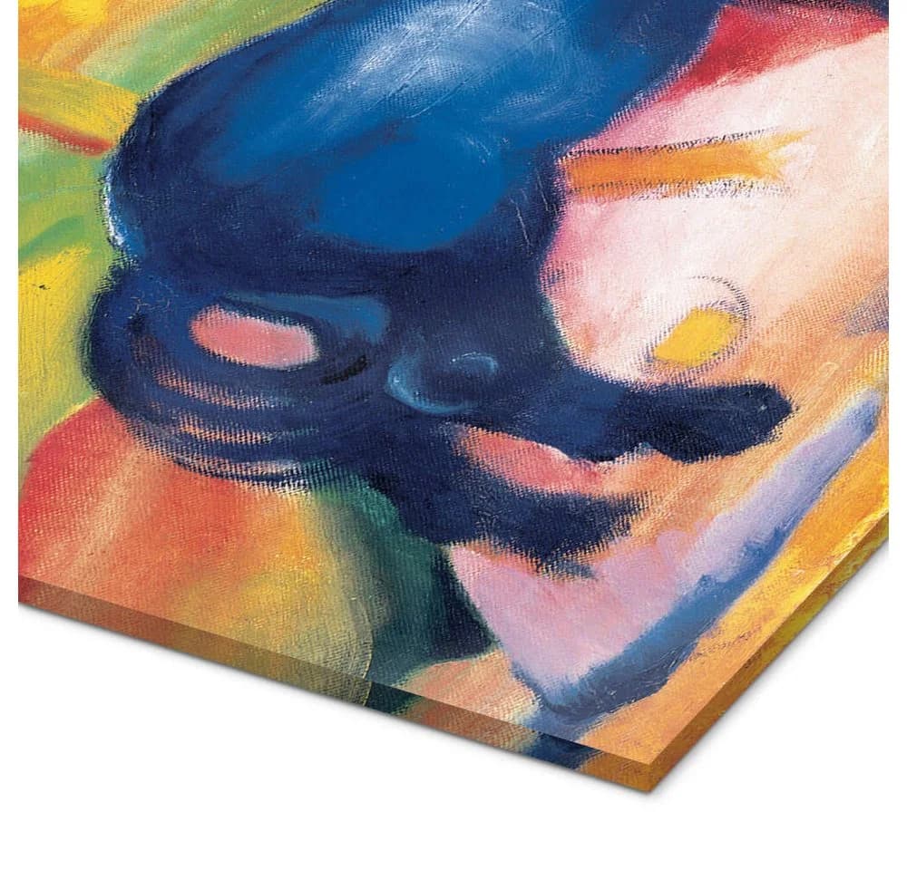 Posterlounge Acrylglasbild Franz Marc Das kleine blaue Pferdchen - Bild 3