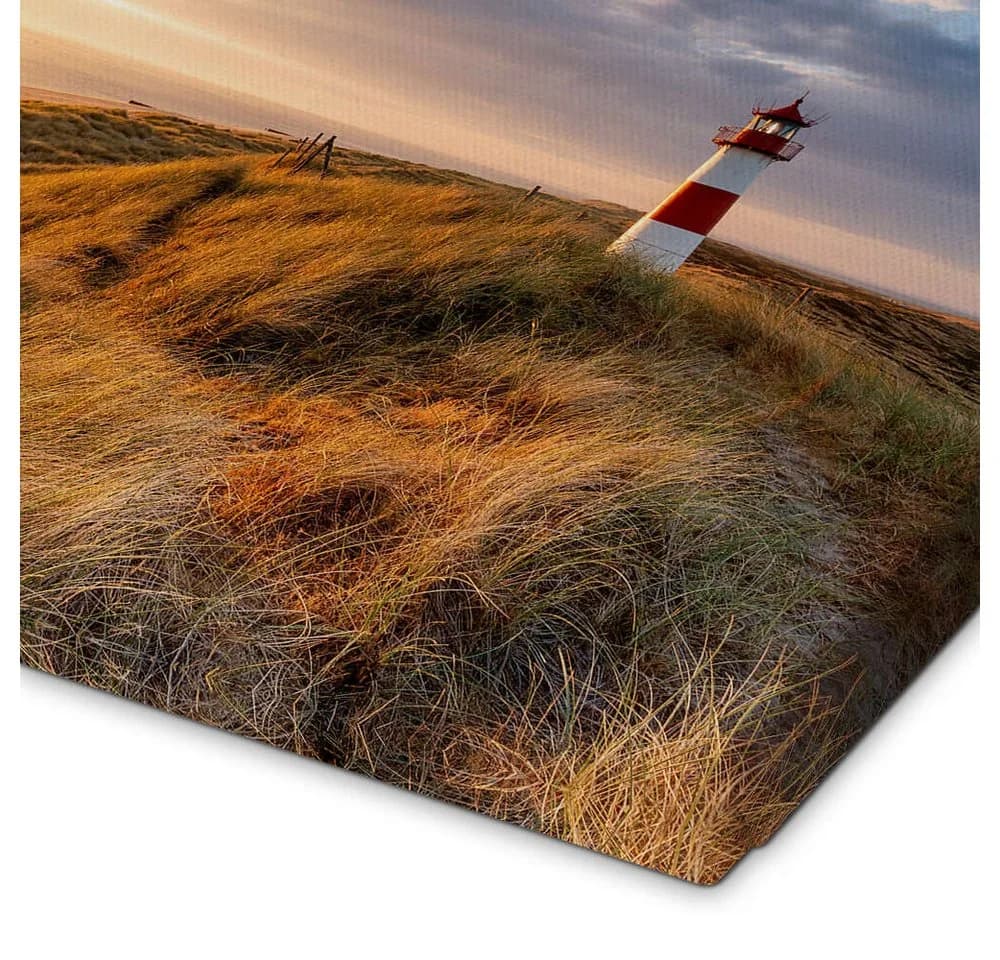 Posterlounge Leinwandbild Leuchtturm List-Ost auf Sylt - Bild 3
