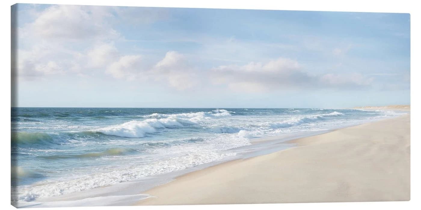 Posterlounge Leinwandbild Hamptons II Blau James McLoughlin - Bild 2