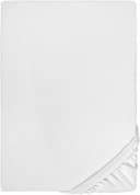 Boxspringbezug Jersey Weiss Baumwolle 95% 5% Elasthan Bild 1