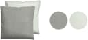 BIBERNA Kissenbezug Hermal Flanell Grau Wendekissenbezug Bild 5