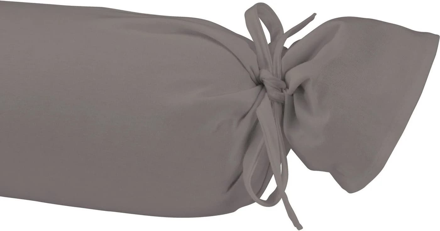 Biberna Nackenrollenbezug Michi 2 Stück Jersey Grau Feinjersey - Bild 5