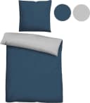 Castell Wendebettwäsche Microfaser-Satin Marine 2-teilig Bild 3
