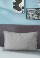 Biberna Kissenbezug Sturmgrau Polyester Bild 1