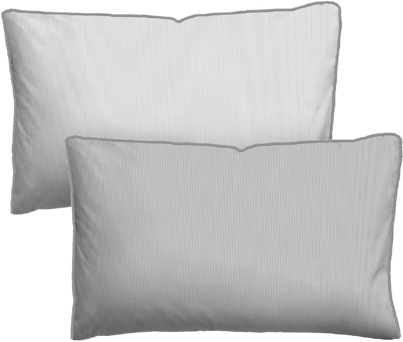 Biberna Kissenbezug Sturmgrau Polyester - Bild 2