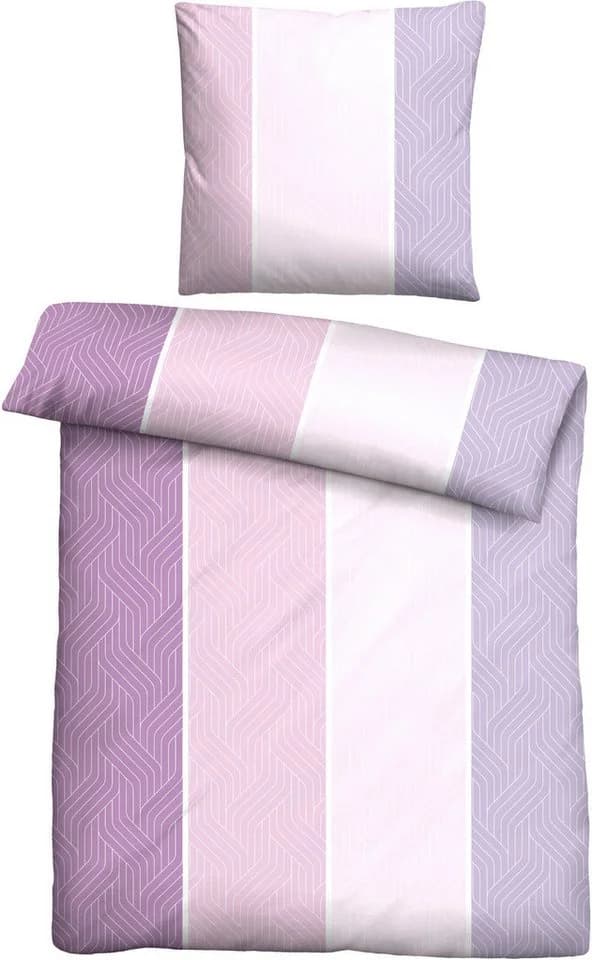 Castell Bettwäsche 0260992 Flieder Seersucker 100% Polyester - Bild 2