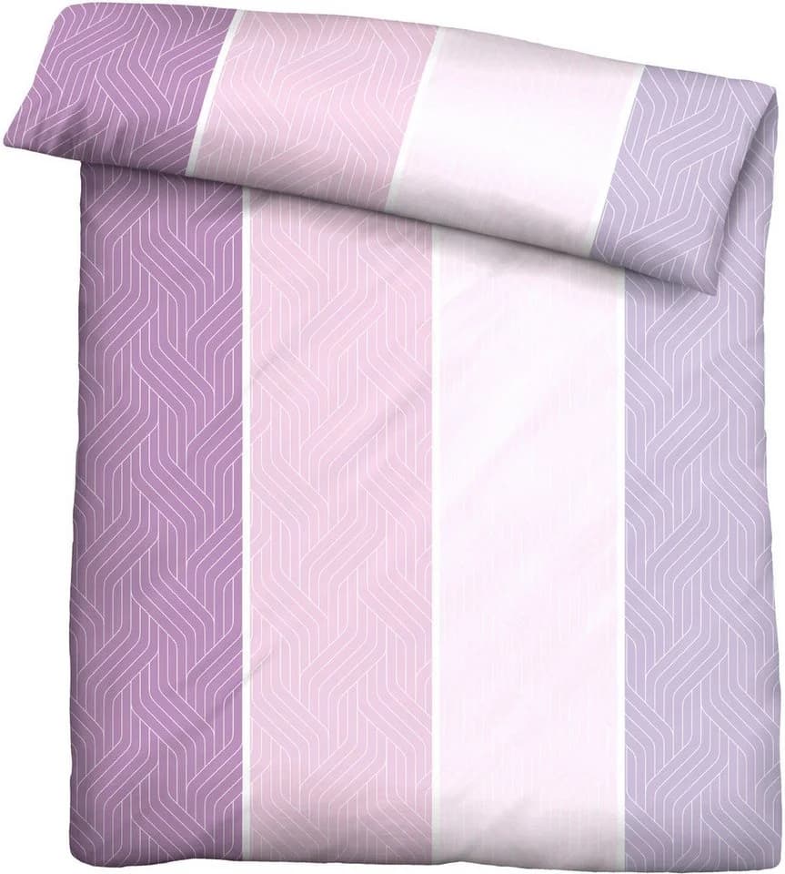 Castell Bettwäsche 0260992 Flieder Seersucker 100% Polyester - Bild 3