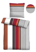 Castell Bettwäsche Set 135x200 cm Rubin Rot Renforcé 100% Baumwolle Bild 2