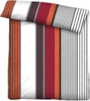 Castell Bettwäsche Set 135x200 cm Rubin Rot Renforcé 100% Baumwolle Bild 4