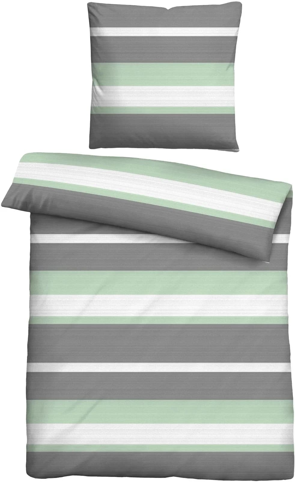 Bettwäsche "0080752" fichte 100% Baumwolle Edel-Köper-Flanell