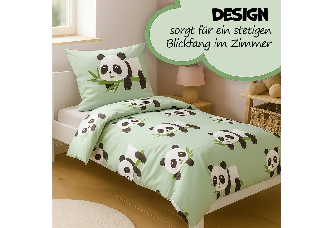 Bestlivings Kinderbettwäsche Microfaser-Satin mit Motiv - Bild 4