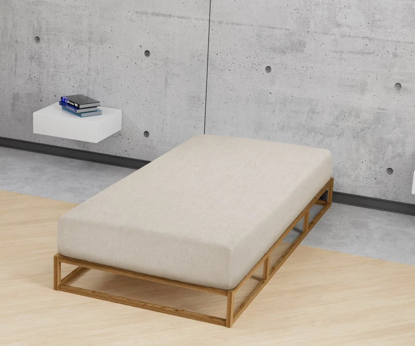 Biberna Spannbettlaken Hermal Flanell Beige 100% Baumwolle