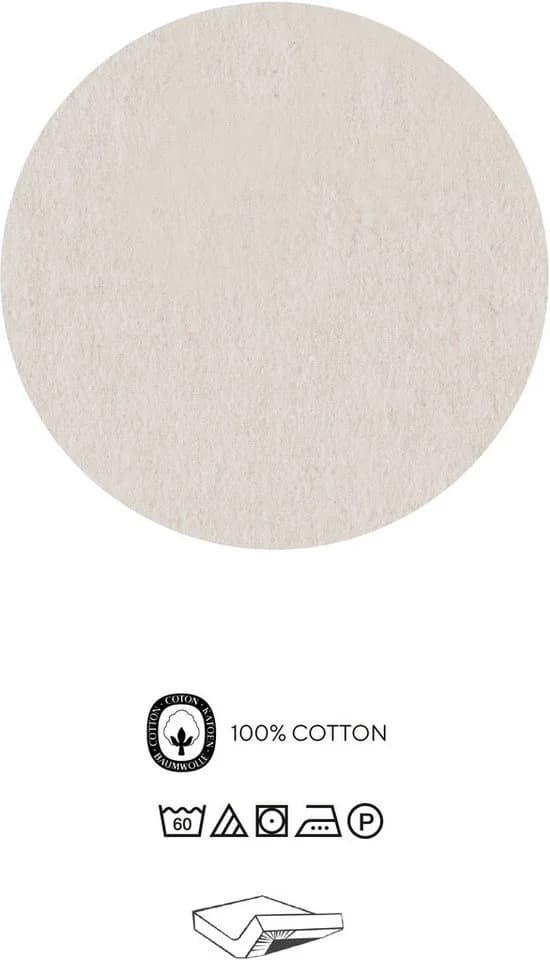 Biberna Spannbettlaken Hermal Flanell Beige 100% Baumwolle - Bild 5