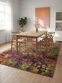 benuta Teppich Casa Retro Multicolor Kunstfaser Bild 2
