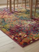 benuta Teppich Casa Retro Multicolor Kunstfaser Bild 3