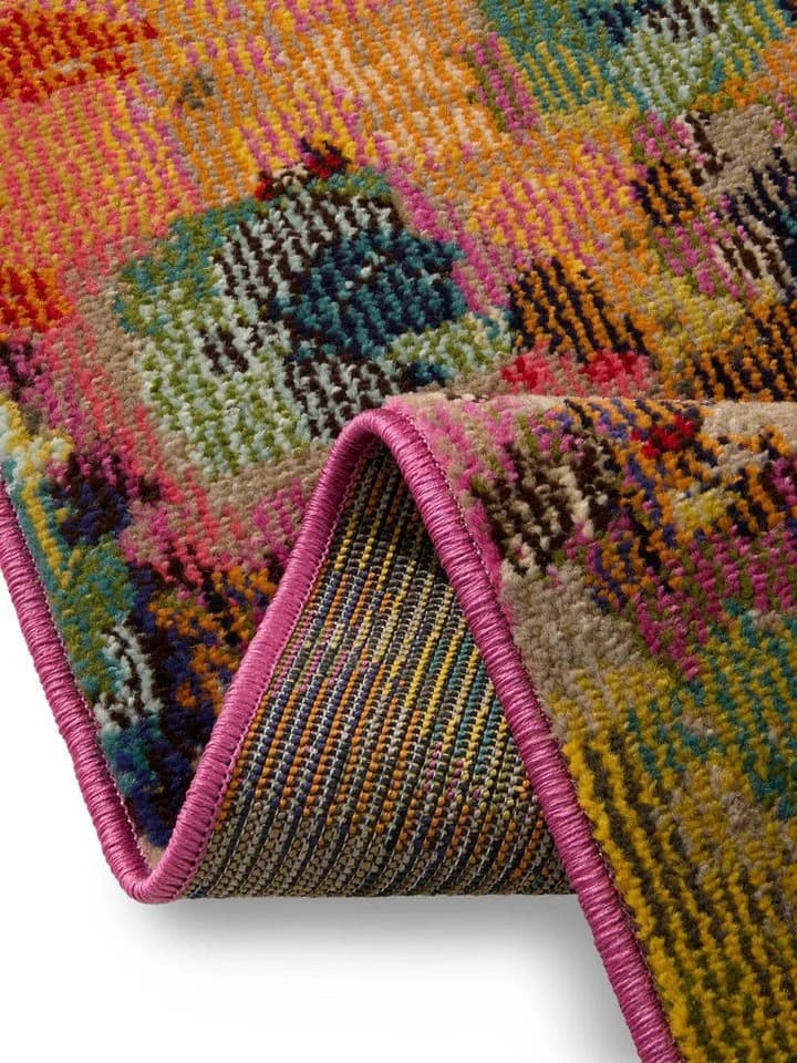 benuta Teppich Casa Retro Multicolor Kunstfaser - Bild 4