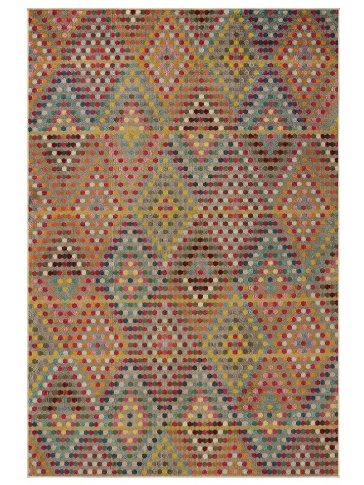 benuta Teppich Casa Rechteckig 11 mm Kunstfaser Retro