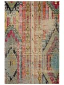 benuta Teppich Casa Retro Multicolor Kunstfaser Bild 1