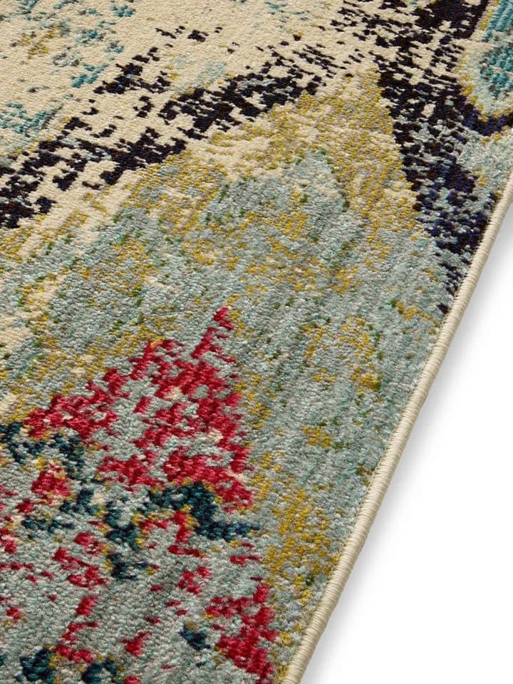 benuta Teppich Casa Retro Multicolor Kunstfaser - Bild 5