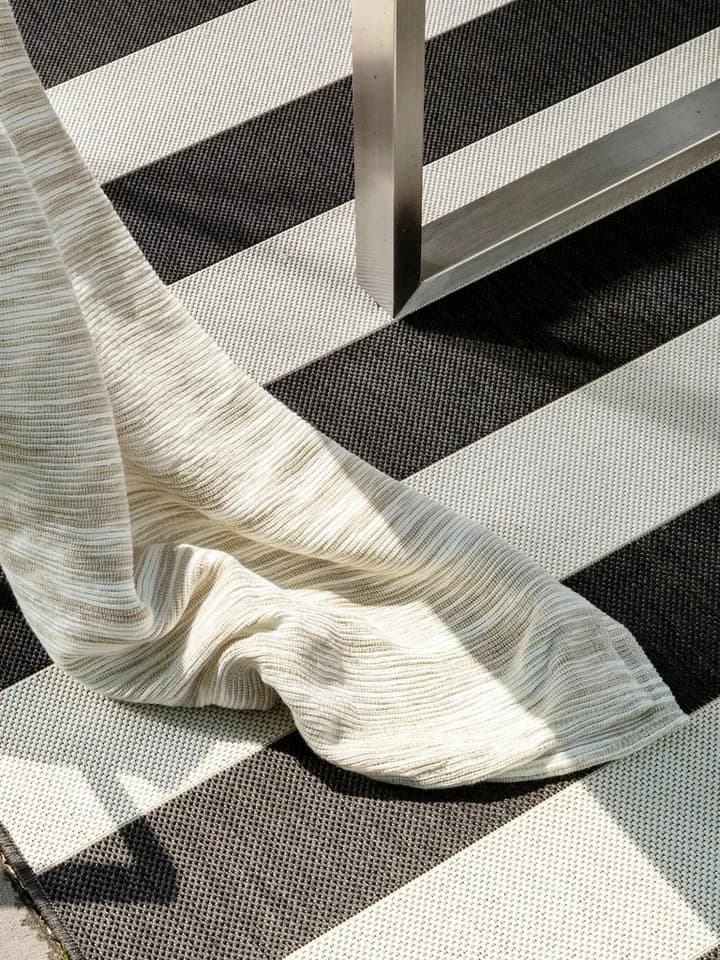 benuta Outdoorteppich Metro, rechteckig, Kunstfaser, Berber, Ethno-Style, Wohnzimmer - Bild 3
