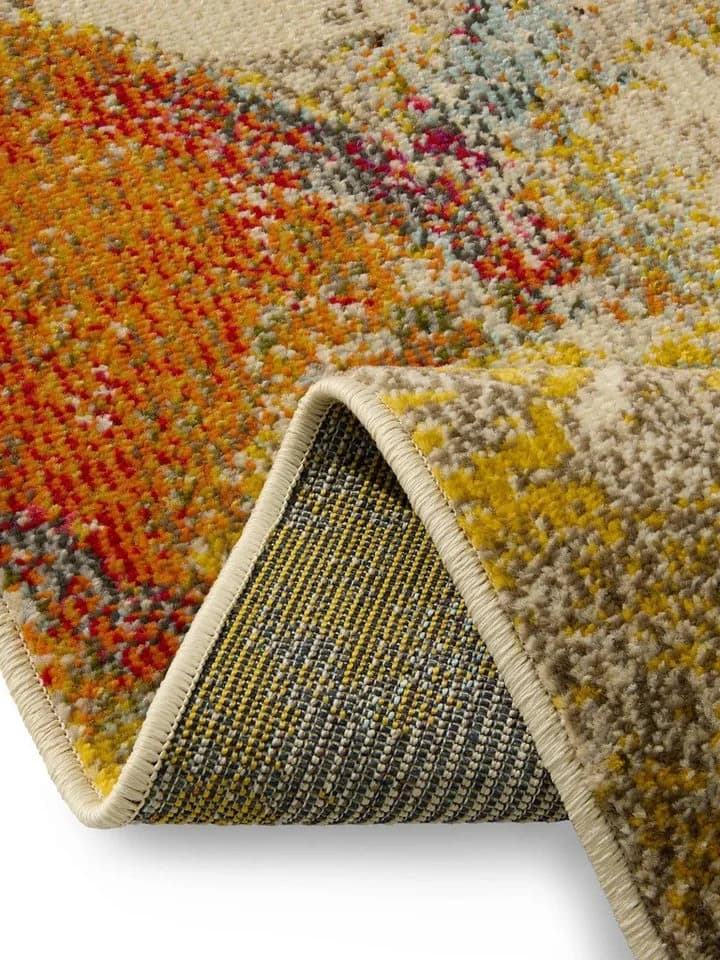benuta Teppich Casa Bunt Retro Kunstfaser Rechteckig - Bild 4
