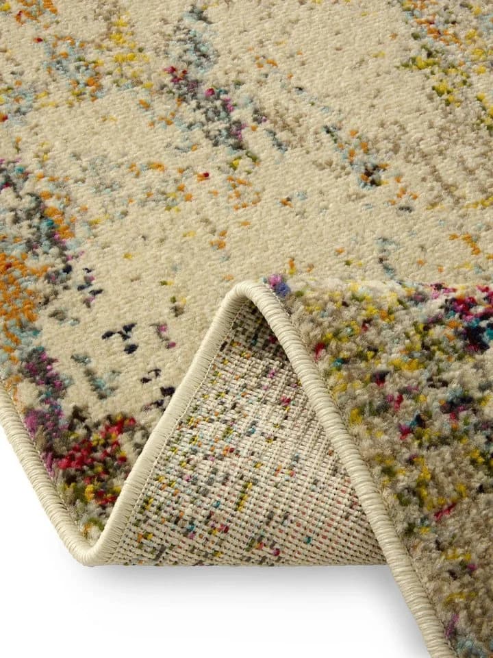 benuta Teppich Casa Retro Multicolor Kunstfaser - Bild 4