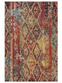 benuta Teppich Casa Rechteckig 11 mm Multicolor Retro Bild 1