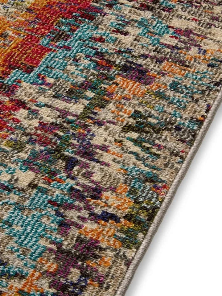 benuta Teppich Casa Rechteckig 11 mm Multicolor Retro - Bild 5
