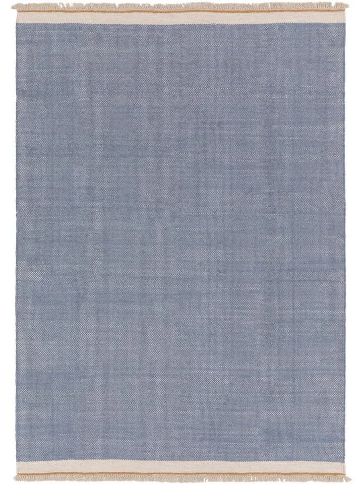 benuta Wollteppich Karla Blau Rechteckig - Bild 2