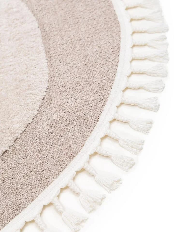 benuta Kinderteppich Momo Rund Beige Ethno-Style - Bild 5