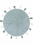 benuta Kinderteppich Malu Rund Mint Ethno-Style Bild 1