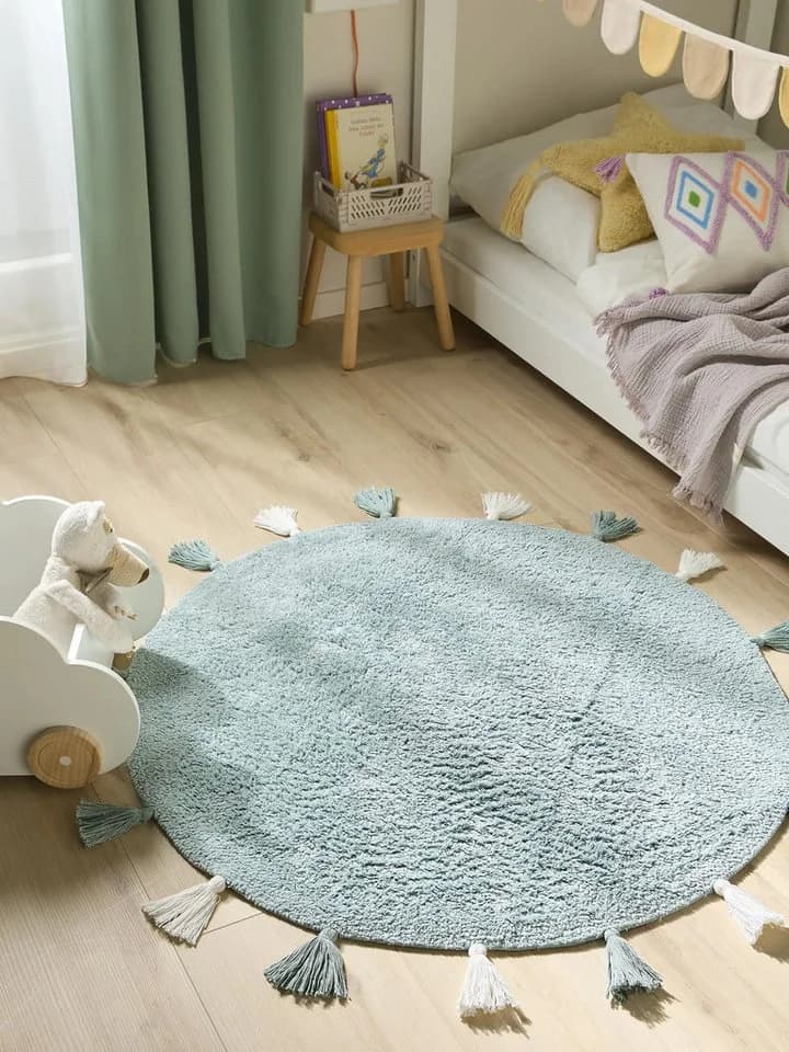 benuta Kinderteppich Malu Rund Mint Ethno-Style - Bild 2