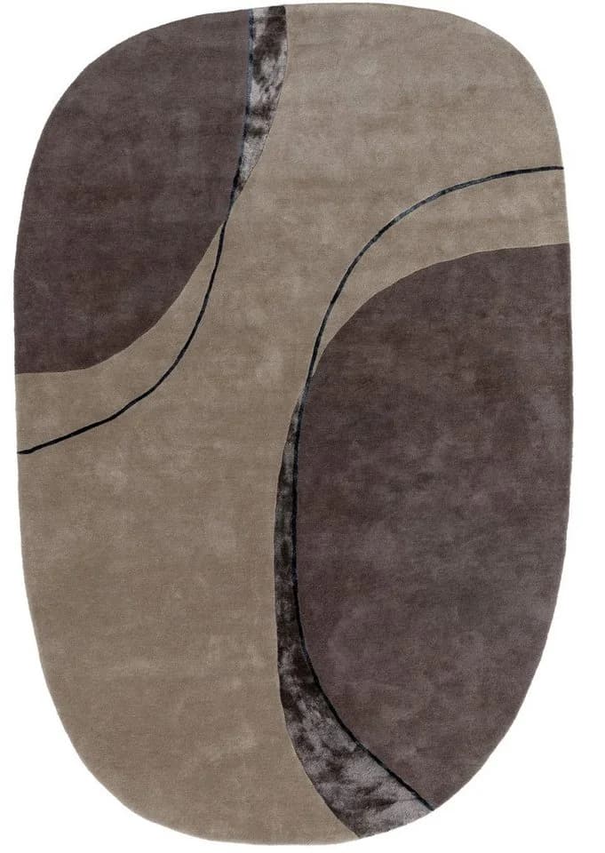 benuta Wollteppich Shape Grau Ethno-Style Kunstfaser - Bild 2