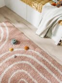 benuta Kinderteppich Gobi, Rechteckig, Rosa, Cozy Bild 3