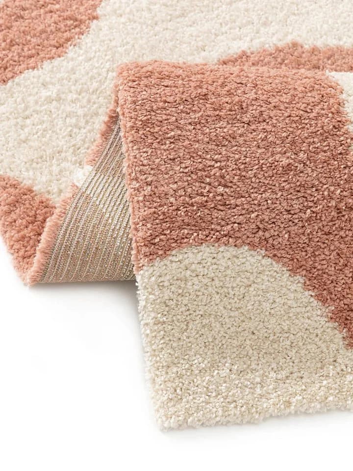 benuta Hochflor-Teppich Louise Rosa Kunstfaser - Bild 4