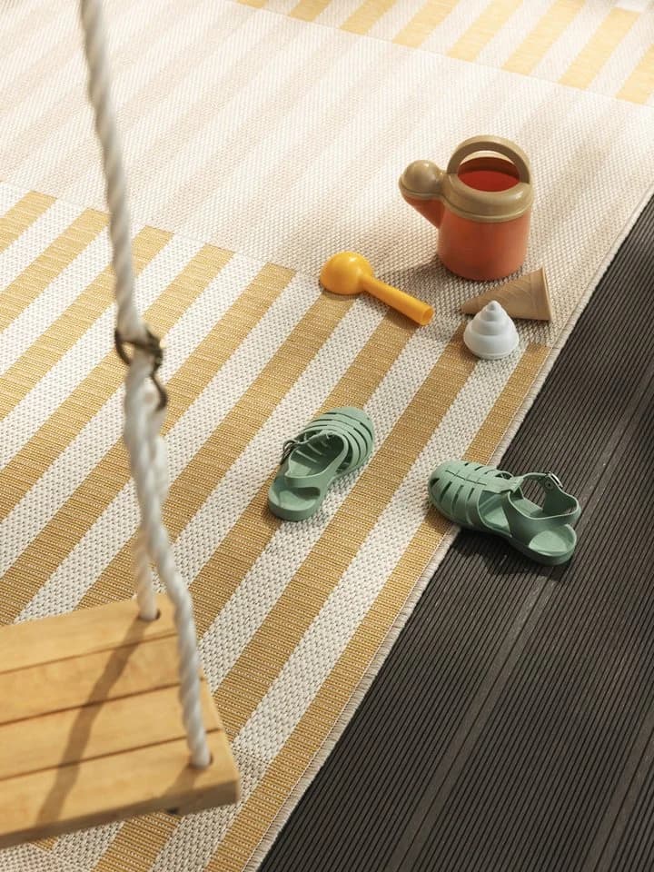 benuta Outdoorteppich Vega, rechteckig, Kunstfaser, Ethno-Style, Wohnzimmer - Bild 3