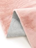 benuta Fellteppich Furry Rosa Hochflor Rutschfest Bild 5
