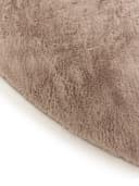 benuta Fellteppich Furry Rund Taupe Hochflor Waschbar Bild 4