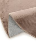 benuta Fellteppich Furry Rund Taupe Hochflor Waschbar Bild 5