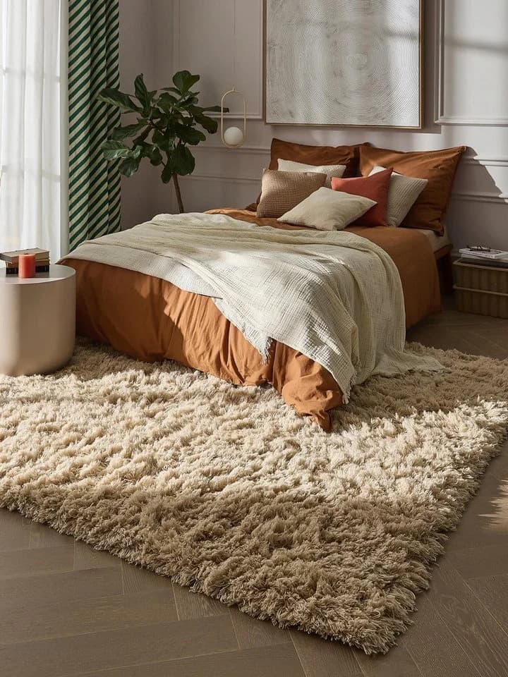 benuta Wollteppich Baadal Ethno-Style Beige Kunstfaser - Bild 2
