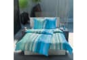 Estella Bettwäsche "Nika" Jersey Blau Streifen Mako-Interlock Bild 1