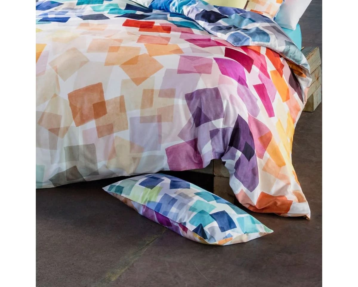 Estella Bettwäsche Puzzle Mako Satin 2-teilig Bunt - Bild 3