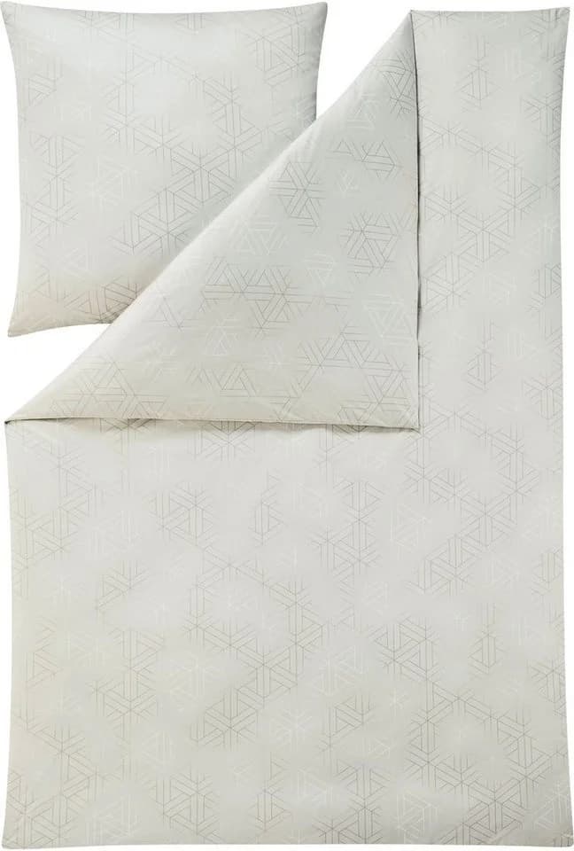 Estella Bettwäsche PIPPA 2-teilig Weiß Mako-Interlock-Jersey Bügelfrei